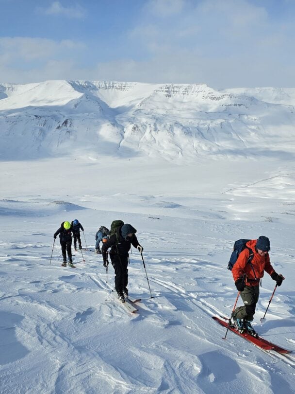 Backcountry Skiing Adventure in North Iceland: Ski to the Sea