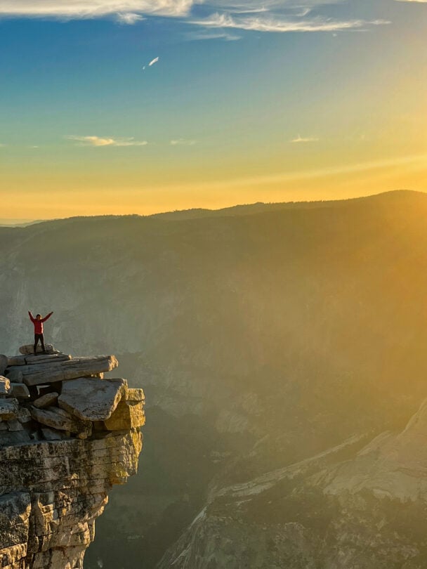 Backpacking adventures in Half Dome, Yosemite