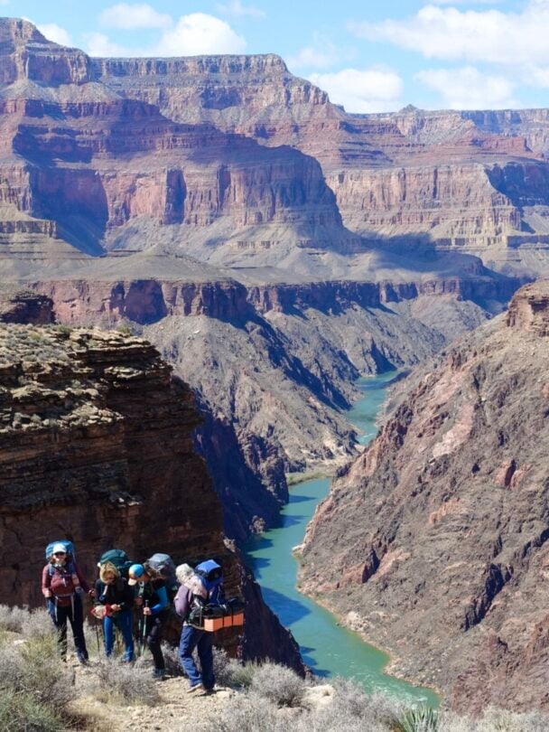 Grand Canyon backpacking trip 3-night