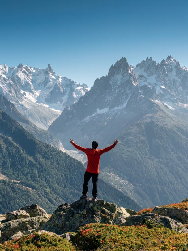 Hut to hut hiking Tour du Mont Blanc