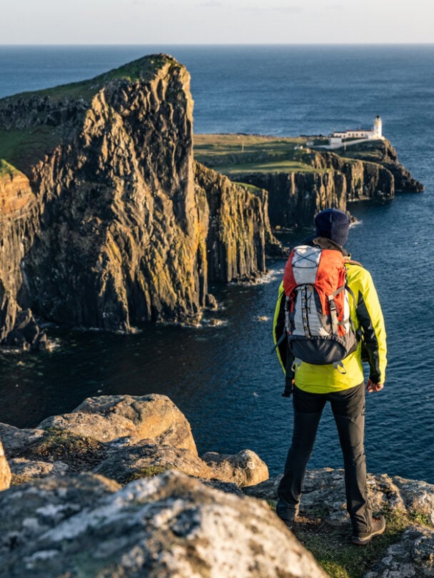 Isle of Skye hiker