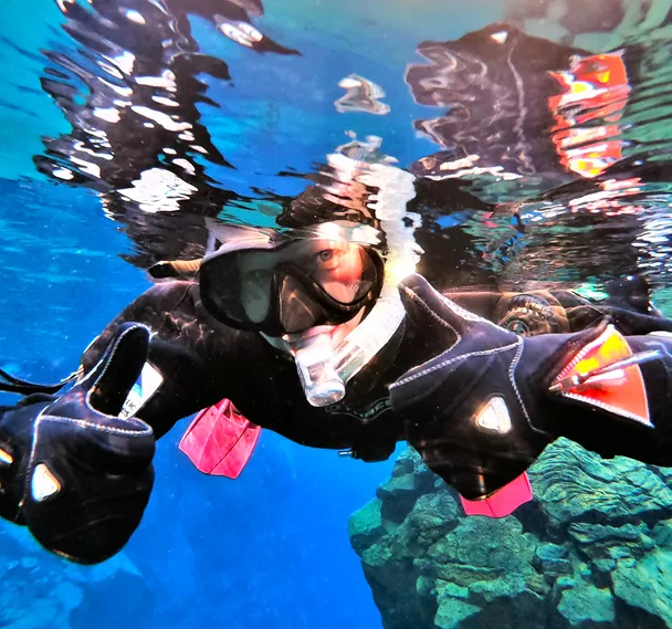 Snorkeling adventure in Iceland